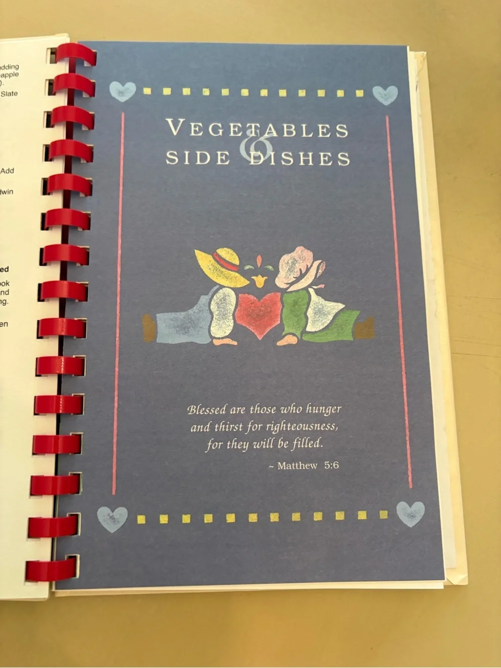 Taste & See St. Mark's EYC Cookbook - White Cover with Red Spiral